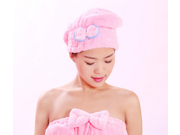 High profile Women Dry Hair Cap Holy Crown Type Coral Fleece Dry Hair Towel Caps Princess Quick drying Bath Cap