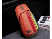 High key Lady Backpack Lifelike Rainbow Style Nylon Bag Multipurpose Kid Package Parent child Dual Purpose Bag Chest Package