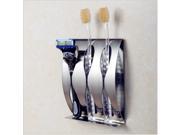Stainless Steel Kitchen Bathroom Toothbrush Holder Free Stiletto Toothbrush Rack Home Furnishing Supplies Storage Rack