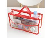 Fashion Travel Essential PVC Pouch Unisex Cosmetic Bag Make Up Case Wash Toiletry Bag