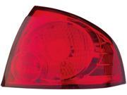 NEW Tail Light Lamp Assembly Left Driver 1611356 NEW Tail Light Lamp Assembly Left Driver 1611356