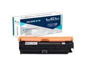 LCL Compatible for HP 307A CE740A 1 Pack Black Toner Cartridge Compatible for HP Color Laserjet CP5225 CP5225n CP5225dn