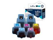 LCL Comaptible for HP 02 02XL 7PK 2Black Cyan Yellow Magenta Light Cyan Light Magenta Ink Cartridge for HP Photosmart 3110 3210 3210v 3210xi