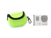 NEOpine Portable Neoprene Protective Camcorder Camera Case Bag for GoPro Camera Series Green