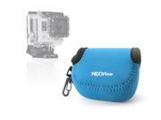 NEOpine Portable Neoprene Protective Camcorder Camera Case Bag for GoPro Camera Series Blue