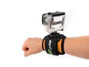 NEOpine Sports Diving Wrist Strap Mount Stabilizer 360 Degree Rotation for GoPro HERO4 3 3 2 1 Orange