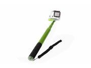 NEOpine Long Extendable Selfie Handheld Stick Monopod for GOPRO and Cellphone Green