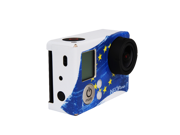 NEOpine New Arrival GoPro Case Sticker EU Flag ICON Sticker For Gopro HD Hero3 Hero 3 Sport Camera Go Pro Accessories