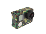 NEOpine Camera Case Shell Sticker for GO PRO Hero 4 Green camouflage
