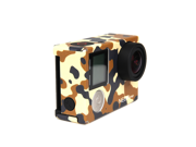 NEOpine Camera Case Shell Sticker for GO PRO Hero 4 Yellow camouflage