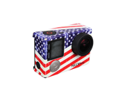 NEOpine Camera Case Shell Sticker for GO PRO Hero 4 US flage