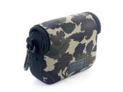 NEOpine Ultra Nylon Light Soft Extreme Portable Neoprene Camera Case Neoprene Protective Case Bag for Sony RX100 RX100II Gray