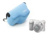 NEOpine Ultra Light Neoprene Camera Case Bag for Sony A6000 Blue