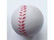 12x Sport Training Practice Baseball Elastic PU Foam Base balls Softball White