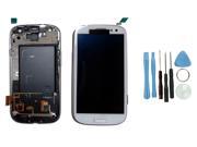 LCD Screen Digitizer Display Replacement Assembly for Samsung Galaxy S3 i9300 AT T White