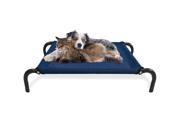 Extra Small FurHaven Cot Pet Bed Deep Blue