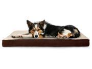 FurHaven Pet Nap Pet Bed Deluxe Egg Crate Orthopedic Mat Pet Bed Dog Bed