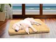 Furhaven Pet Nap Bed Deluxe Egg Crate Orthopedic Mat Quilted Dog Bed
