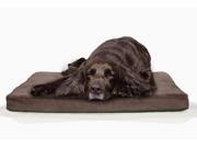 FurHaven Pet NAP Deluxe Terry Suede Memory Foam Dog Bed