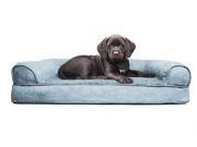 Sml Plush Suede Sofa Pet Bed Deep Pool