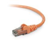 Belkin 2 Feet RJ45 Cat6 Snagless Patch Network Cable Orange A3L980 02 ORG S
