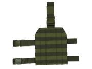 Olive Drab Full Size MOLLE Tactical Drop Leg Panel 10 x 8.75 Pistol Duty Belt Attachment