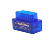 Car Diagnostic Auto Scanner Blue Mini ELM327 OBD2 V2.1 Adapter Bluetooth Tool