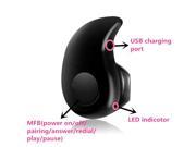 Smartphone Earphone Black Mini S530 Stereo Bluetooth Wireless Invisible Headsets