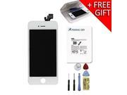 CellphoneAGE® for iPhone 5S Full Set LCD Screen Replacement Digitizer Assembly Display Touch Panel White