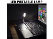 Multifunctional Flexible Portable Mini USB LED Reading Night Light Lamp Black