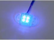 Logisys MDLED4BL Blue Clear Water Resistant 4 LED Courtesy Light
