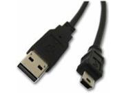 15 ft USB A to Mini B 5 pin 2.0 Male to Male M M Cable By BattleBorn Cable