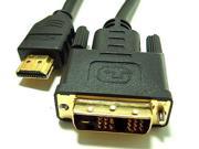 3 ft HDMI to DVI D Adapter Video Cable 3 Foot Male to Male by BattleBorn Cable