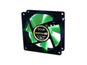 Gelid FN FW08 20 WING8 UV Green 80mm Case Fan with 3 Pin Connector * Gamer Fan