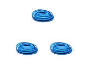 3 Pack Lot 50 ft CAT6 Ethernet Network LAN Patch Cable Cord 550MHz RJ45 Blue