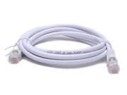 7 ft Feet LAN Net Cat6a UTP RJ45 Ethernet Network Cable Cord 10 Gigabit White