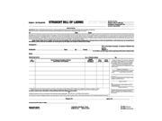 Rediform Snap A Way Bill of Lading Forms