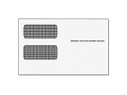 Tops Clear Double Window 1099 R Envelopes
