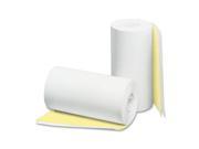 PM Company 2 ply White Canary Cash Register Rolls