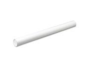 Quality Park White Kraft Fiberboard Mailing Tubes