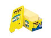 3M Post it Note Canary Orig. Pop up Cabinet Pack