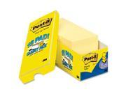 3M Post it Notes Canary Orig. Pads Cabinet Packs