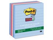 3M Post it Super Sticky Recycled Bali Notes