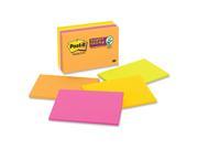 3M Post it Super Sticky Bright Meeting Notes