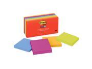 3M Post it Super Sticky 3x3 Marrakesh Notes
