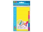 Redi Tag 4x6 Sticky Ruled Divider Notes