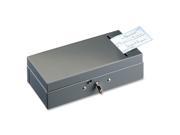 STEELMASTER by MMF Industries 221104201 Steel Bond Box with Check Slot Disc Lock Gray