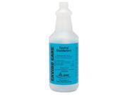 Neutral Disinfectant Spray Bottle Quart 48 CT CLFD