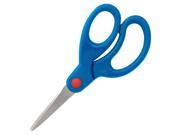 Pointed Scissors 5 Bent Blue