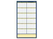 Reversible Yearly Wall Planner 60 x 26 2017